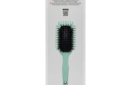 Bifull Cepillo Hula Curly Method Verde